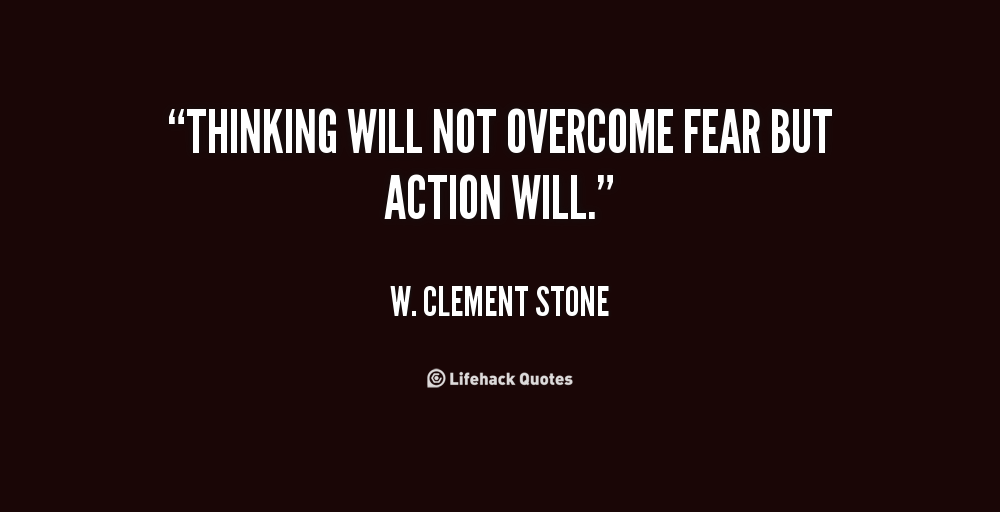 overcome fear
