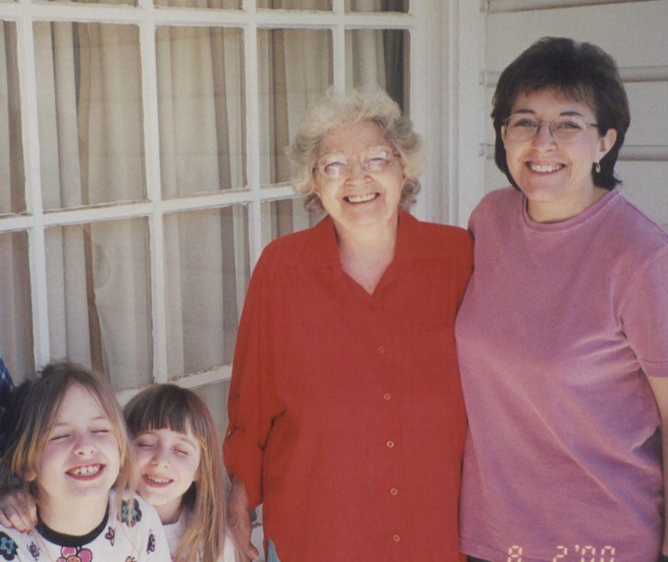 mom and becca and cailtin and allie